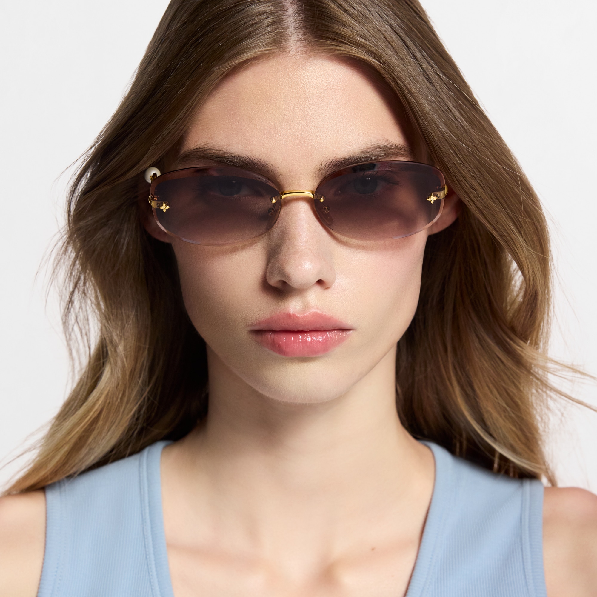 LV Jewel Pearl Oval Sunglasses S00 - Accessories | LOUIS VUITTON